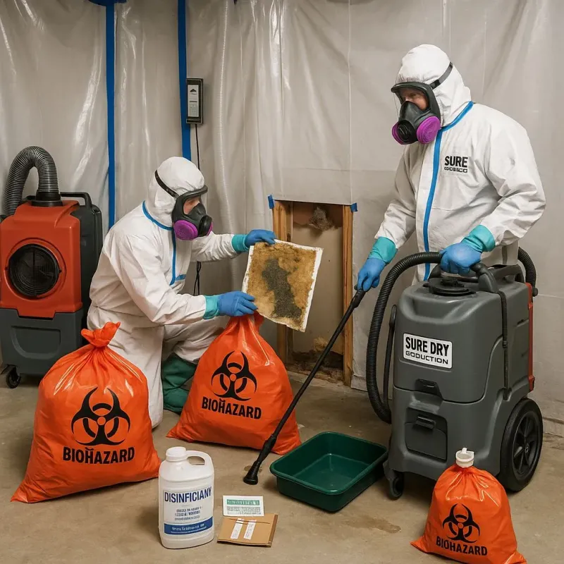 Contaminated Water Handling Protocols process in La Grange, KY