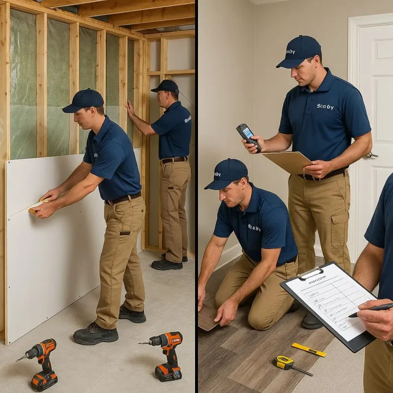 Repairs and Reconstruction process in La Grange, KY